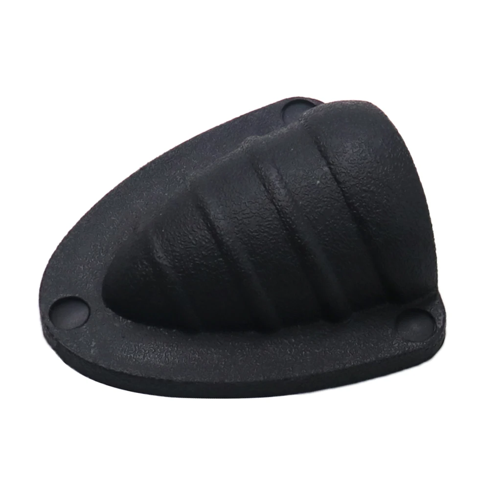 Marine Nylon Clam Shell Vent Wire Cover  Ventilation Accessories Parts - Small - Black