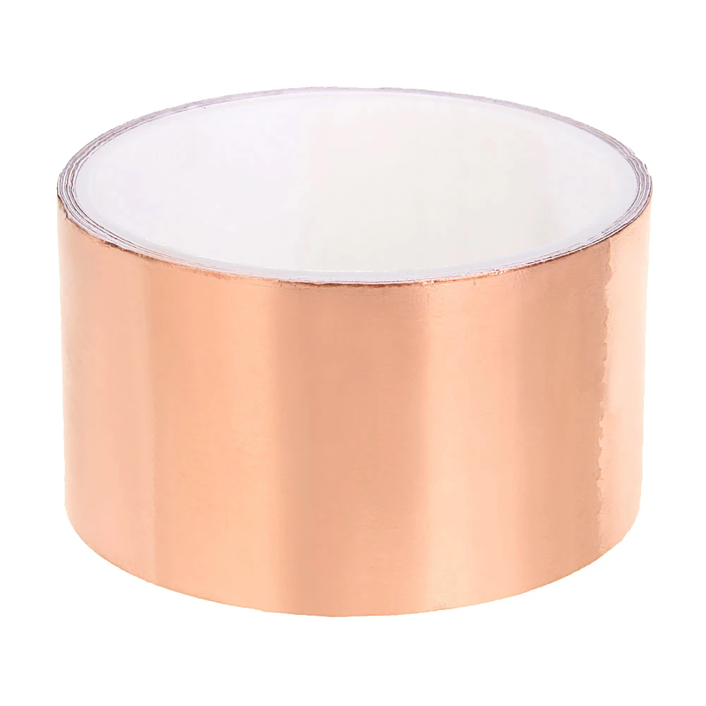 50mm X 3 Metre Guitar Shielding Copper Foil Conductive Tape Adhesive Barrier