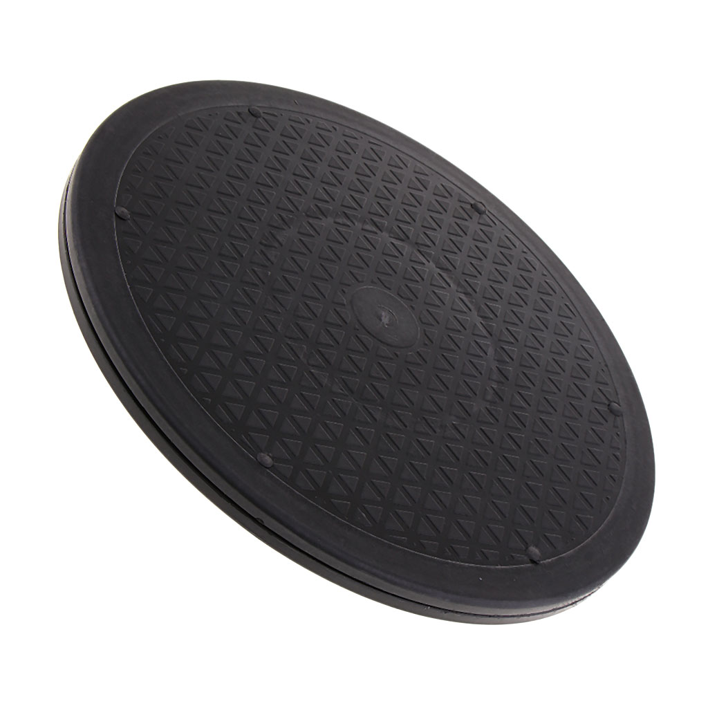 12inch Rotating Swivel Turntable Platform, Lazy Susan, with Non-slip Groove - 55 Lbs, Capacity
