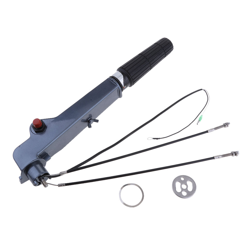 MagiDeal Marine Boat Outboard Steering Arm Tiller Handle for Yamaha 15HP 18HP Water Sport Rowing Flatable Canoe Kayak Dinghy
