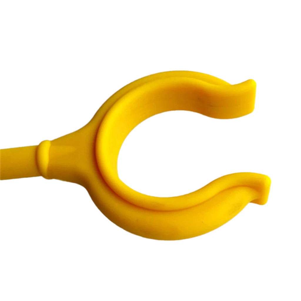 Pack 2 Durable Yellow Nylon Marine Boat Kayak Oar Lock Rowlock for Dinghy Row Boat Accessories