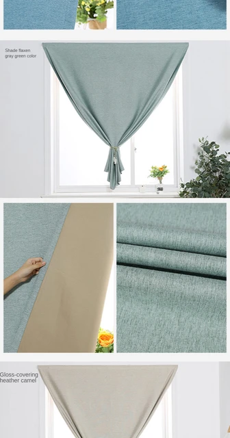  Internet Celebrity Velcro Punch-Free Curtains