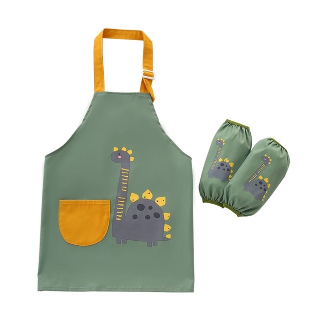 Delantal De Pintura Impermeable Para Niños – Pack De 2, Apto Para Edades 3-8 Años, Ideal Para Manualidades Y Escuela