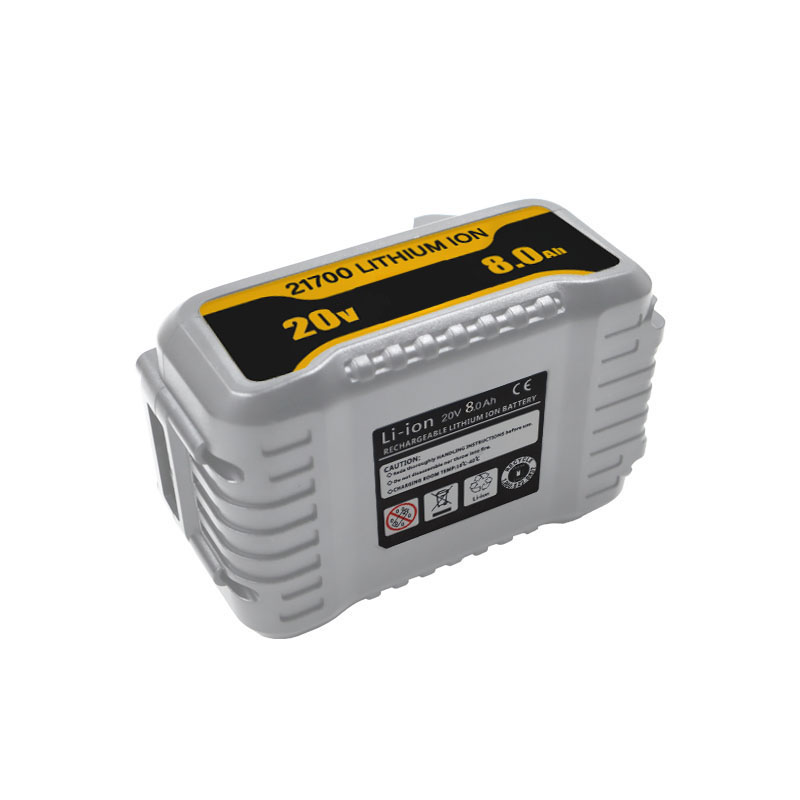DCB200 10 * 21700 Li-Ionen-Akku 8,0 Ah Aufkleber für DeWalt 18 V 20 V Lithium-Akku Etikettenzubehör DCB200 DCB203 – Detail 4