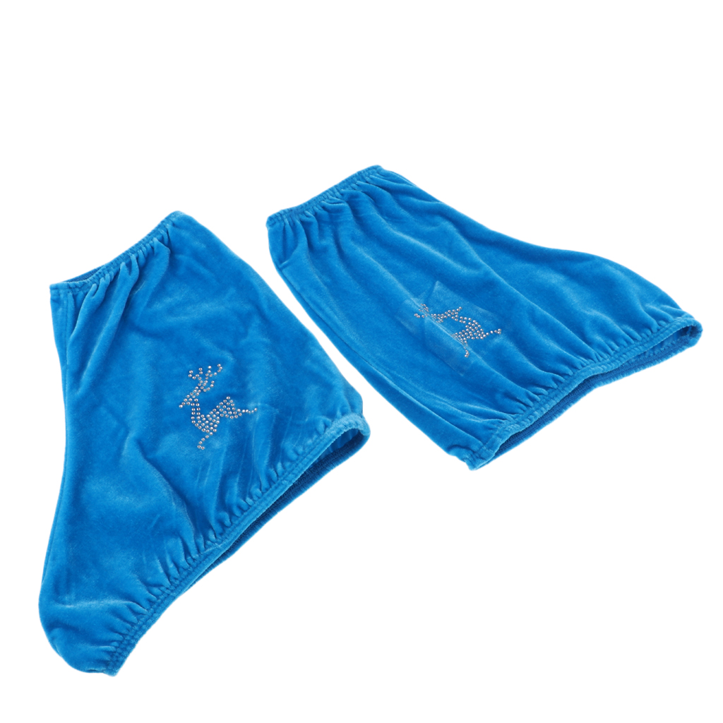 2pcs Fashion Ice/Figure/Roller Skate Boots Shoes Cover Protecting Tool with Elk Snowflake    Image