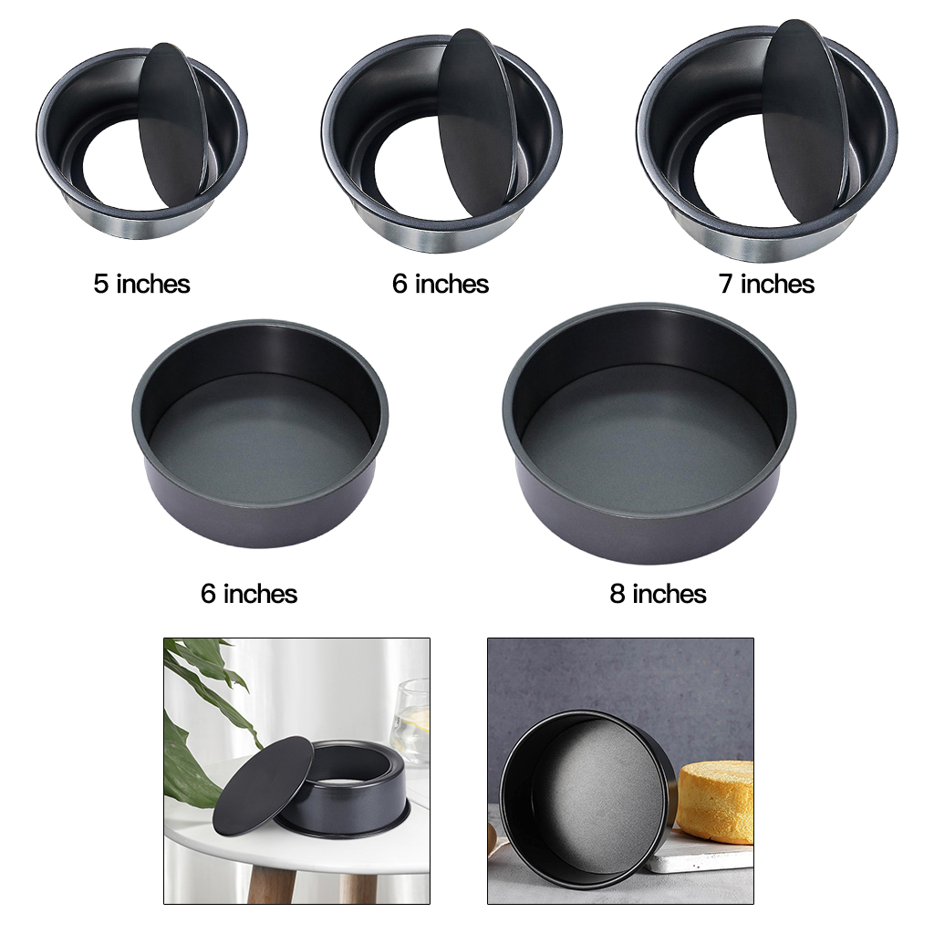 Removable Bottom Aluminum Alloy Chocolate Cake Pan Tin Baking Mold Mould