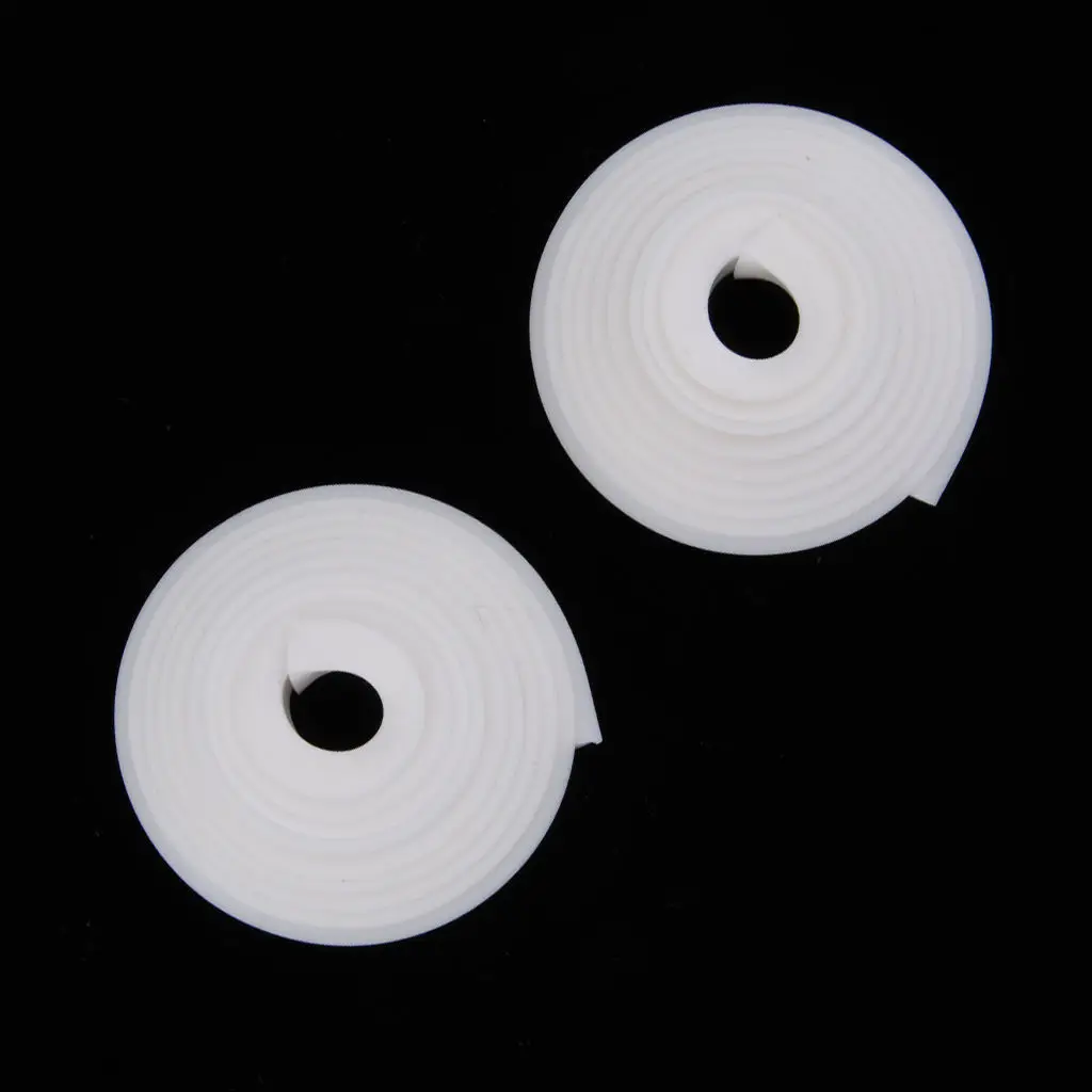 2x White Purfling Binding Strip For Guitar 21-26inch Ukulele 900 x 12 x 6mm 2x White Purfling Binding Strip For Guitar 21-26inch Ukulele 900 x 12 x 6mm