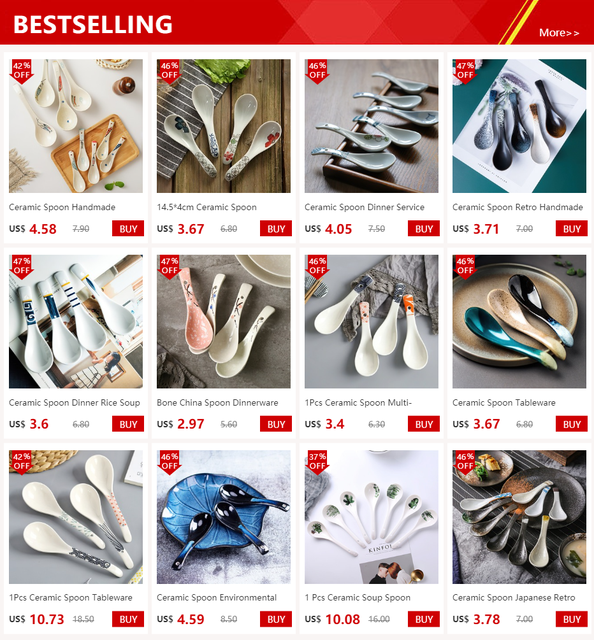Cuillères à Soupe Mélamine 10pcs - Long Manche 14.5cm, Blanc, Pour Cuisine, Restaurant, Cadeau