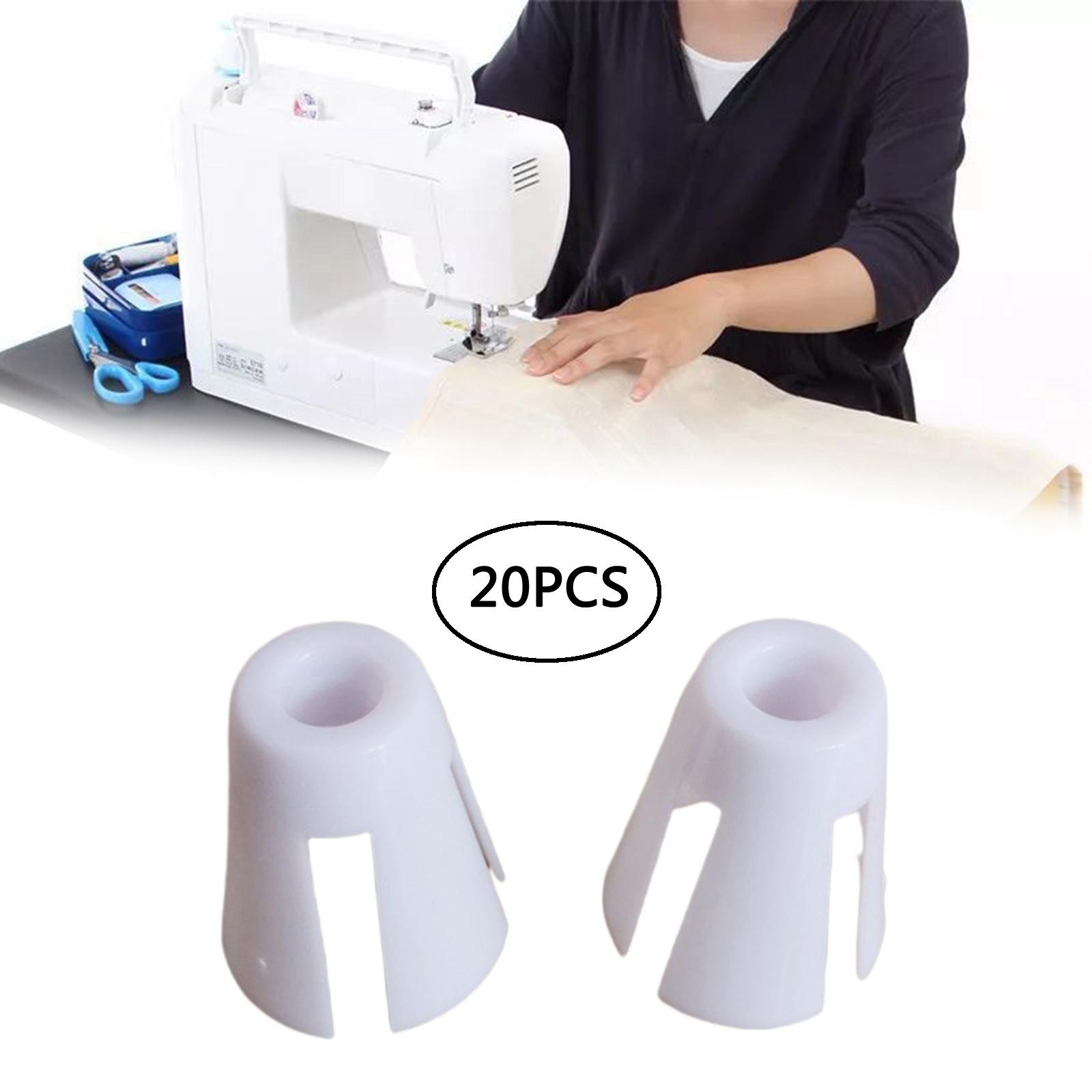 20Pcs/lot Plastic Coil Claw Thread Spool Cone Holder For Overlock Serger Sewing Diy Machine Accessories