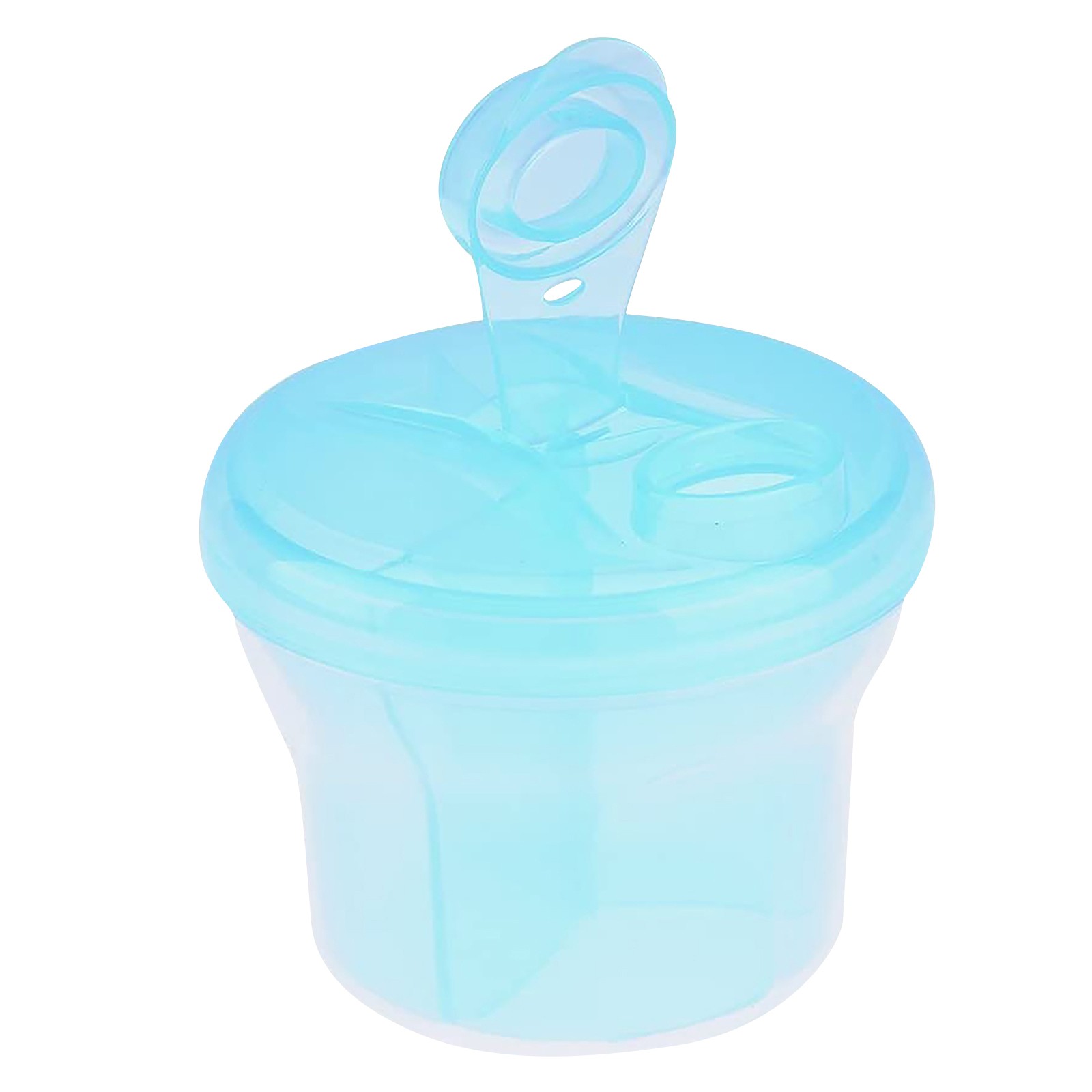 Boîte De Rangement Lait En Poudre Portable - 450 Ml, Avec Cuillère Et Leveler, Étanche, PP Sans BPA