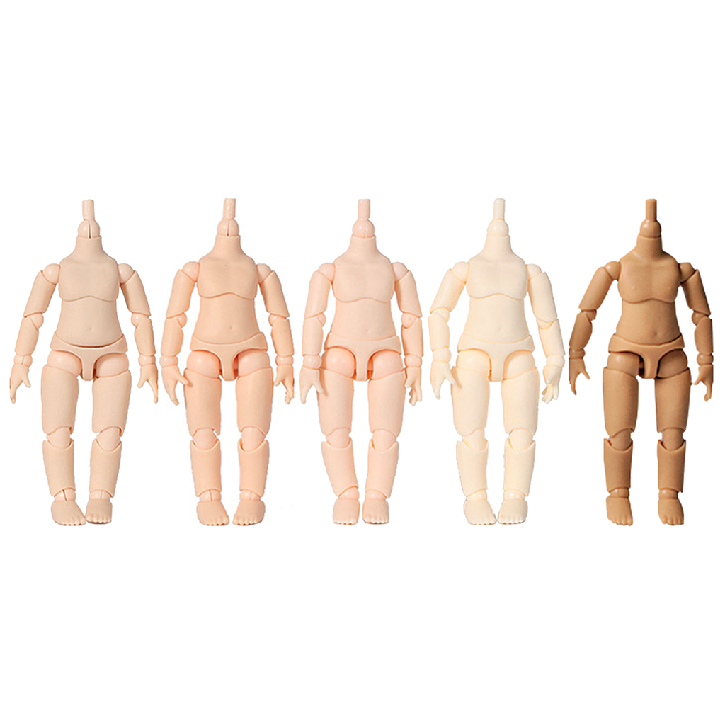 13 Ball Jointed Doll  Body With Spare Hands No Head OB11 Dolls Kids Toys