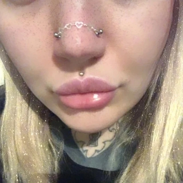 double c nose rings chanel