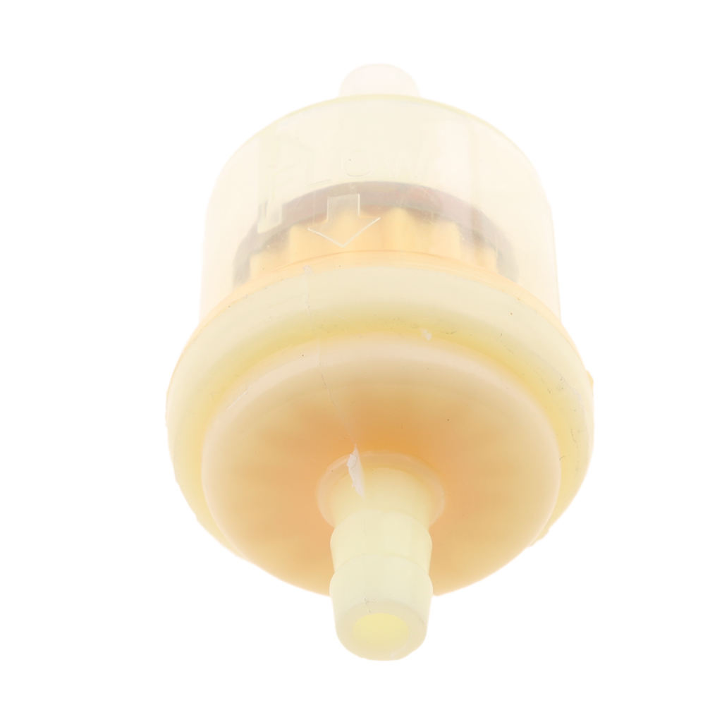 10 x Plastic 5/16'' Motorcycle Petrol Inline Fuel Filter Cleaning Engine