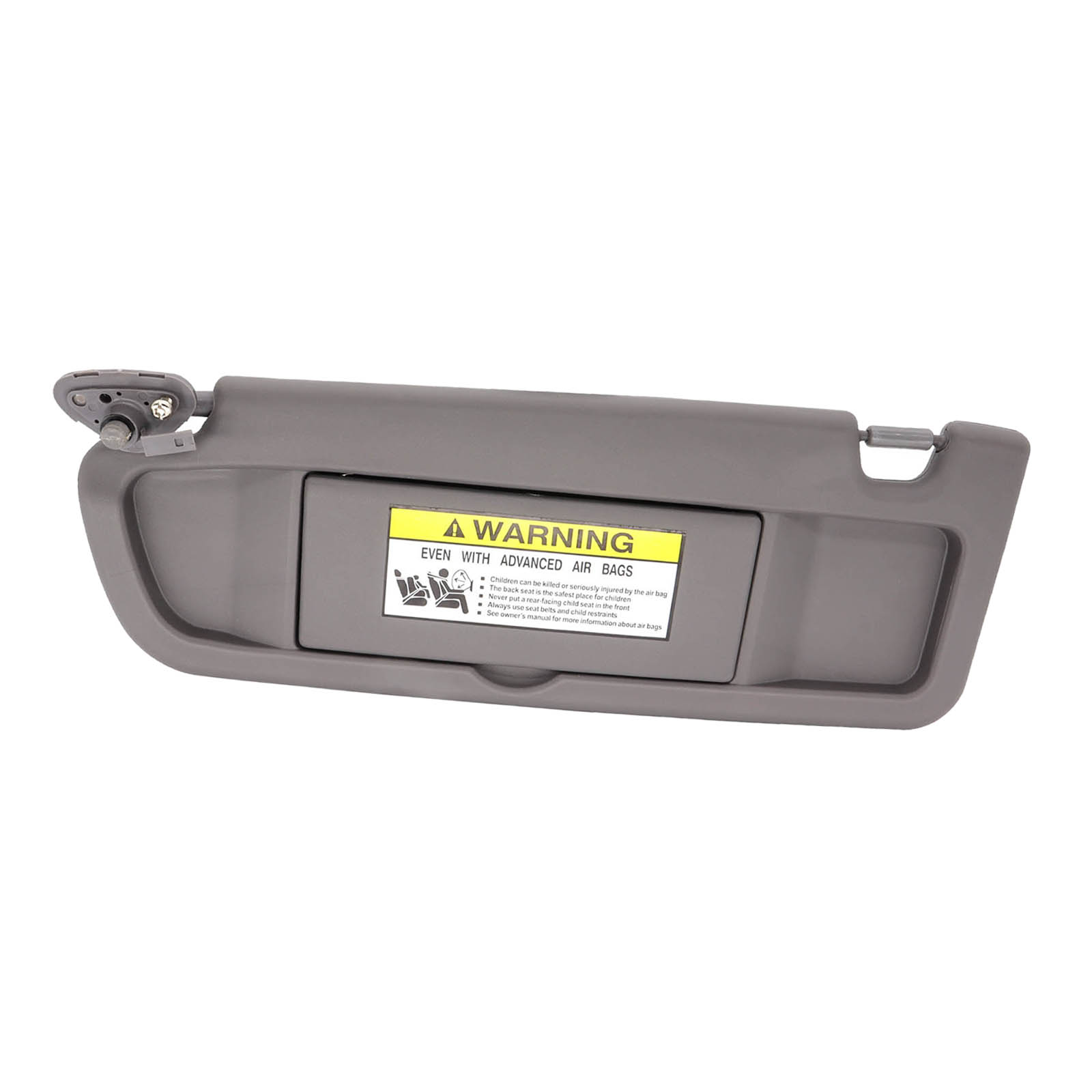 Car Front Left Driver Side Sun Visor w/Mirror Assembly Compatible with Honda Civic 2006 2007 2008 2009 2010 2011