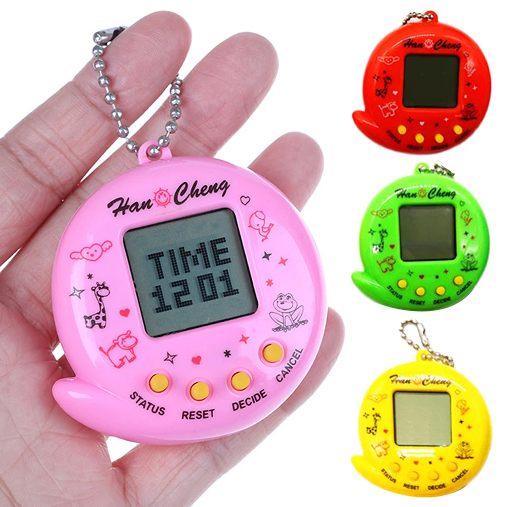 168 Pets In 1 Virtual Pet Electronic Toys Creative Electronic Pet Game Tamagotchi Toy Mini Handheld Game Children Gifts