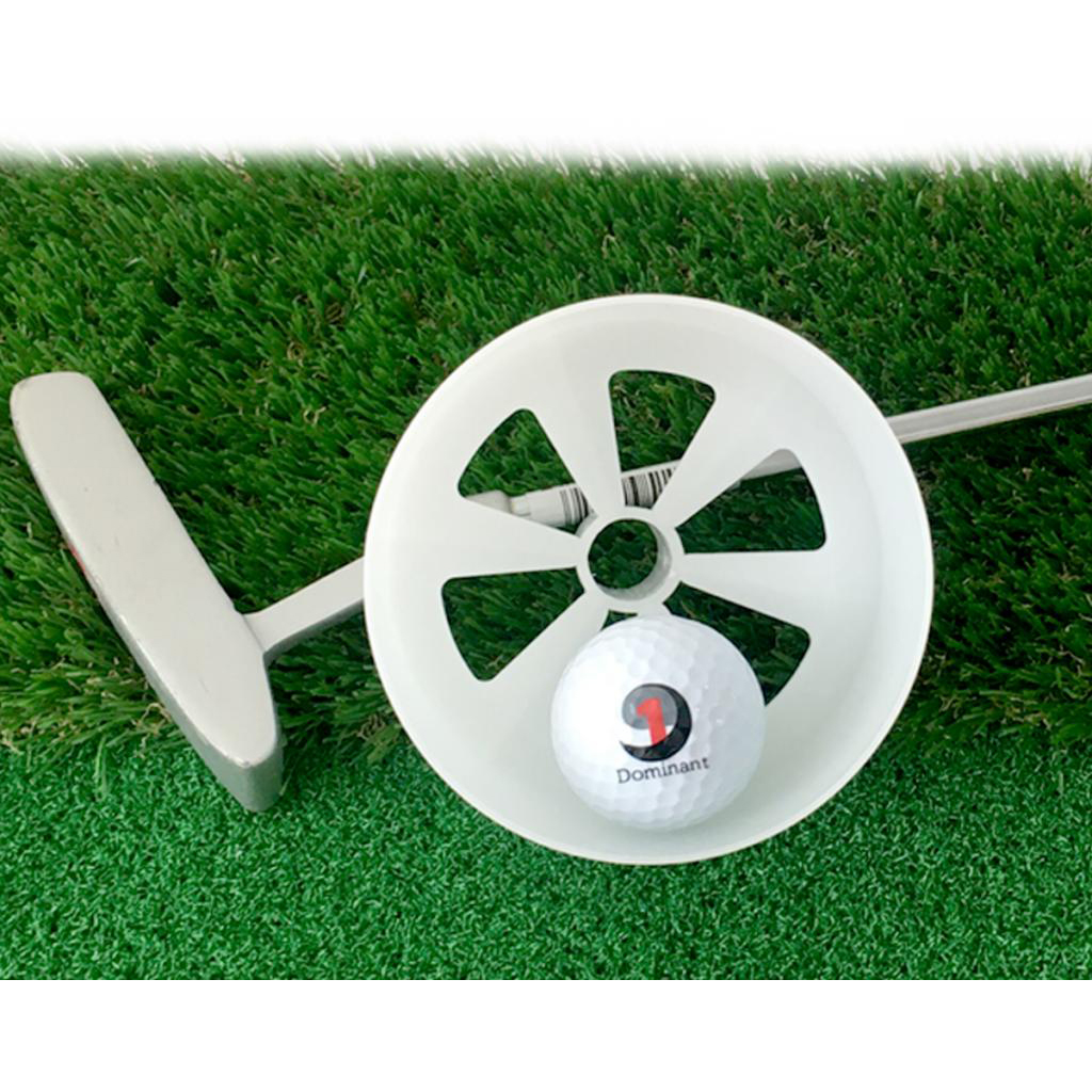 Durable Golf Cups Golf Indoor Outdoor Putting Green Flag Accessories Durable Practice Training Green Golf Hole Cup Dia. 10.7cm