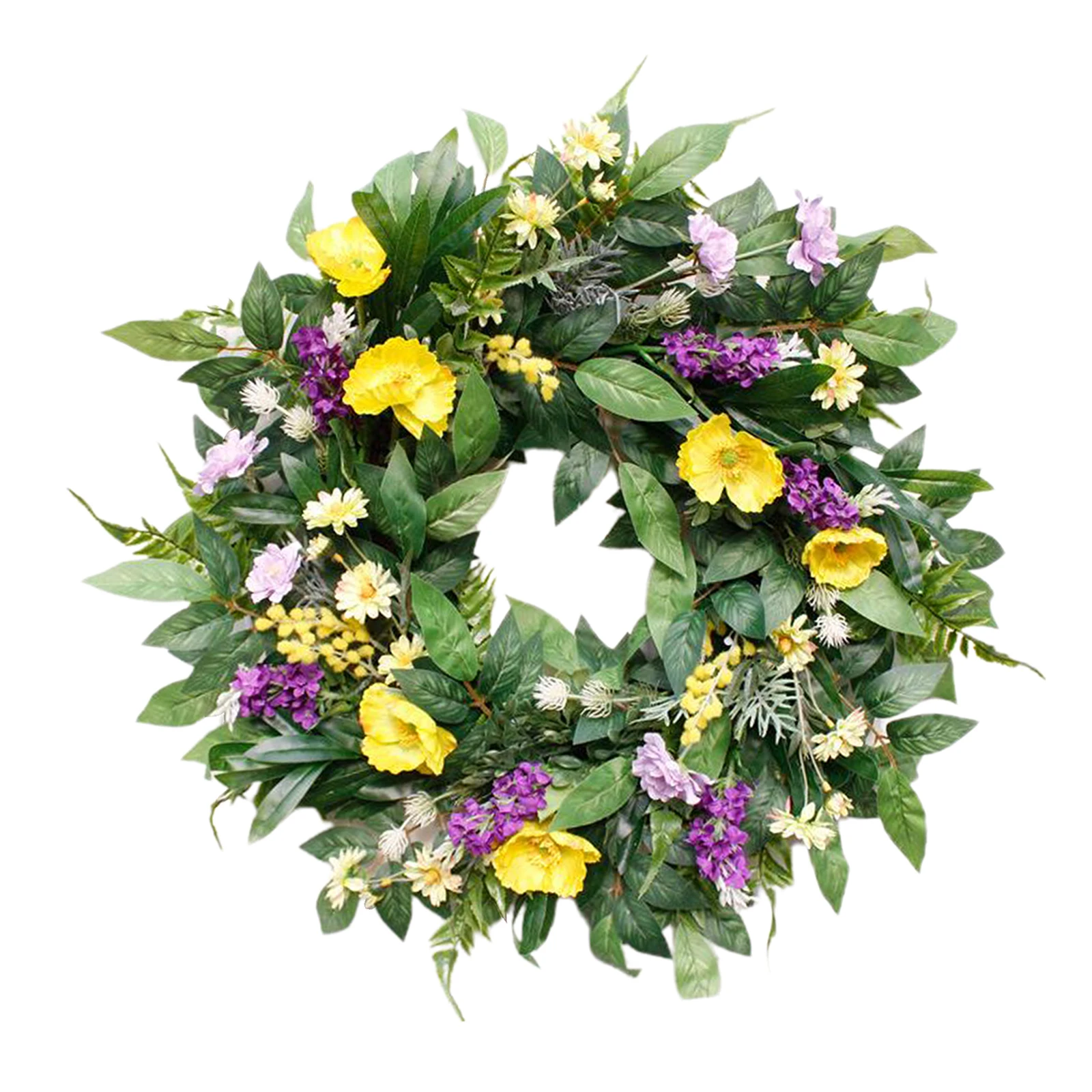Floral Wreath Summer Daisy Front Door Garland Photographing Props Ornament