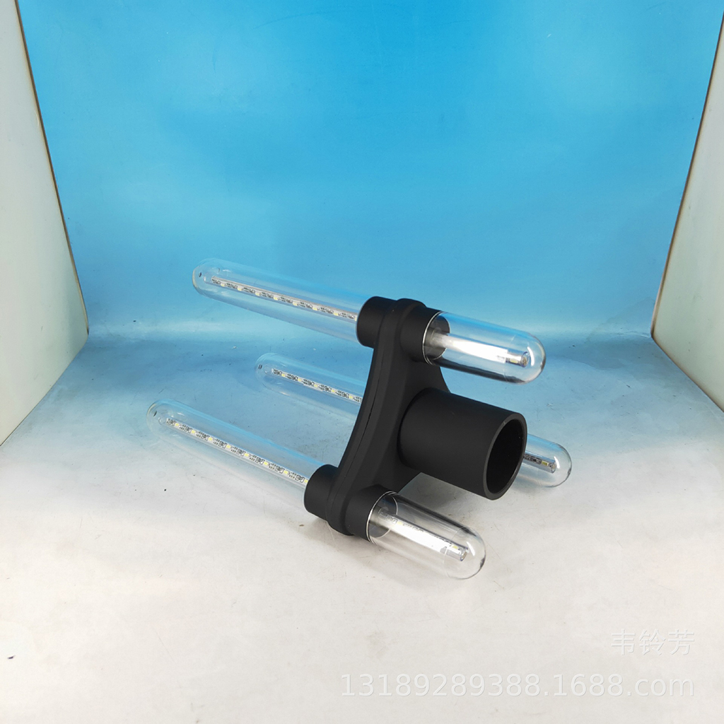 3 Arm LED Light Sticks Rod Light Up Video Light Event Wedding Home Photography Flashing Lamp Festivals Bar Club Pub Rave Party