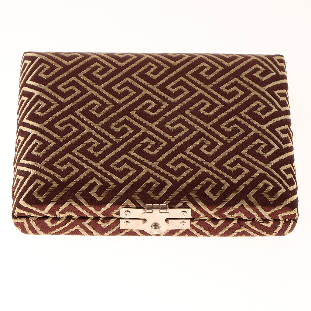 Solid Wood Oboe Reed Case Holder with Internal Thicken Flannel for 6Pcs Reeds