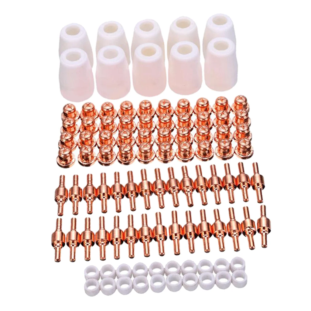 100 X Air Plasma Cutter Consumables for PT-31 for LG-40 Torch Cutter-40 Extend