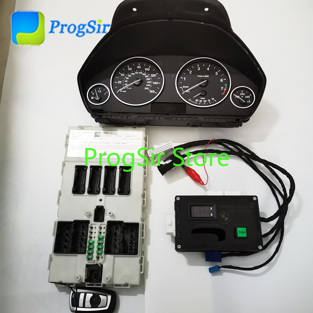 9383687 9387262 Fem Bdc Test Platform Full Set With Dash Board For Bmw 434mhz Remote Control For Bmw To Make Job On Bench Code Readers Scan Tools Aliexpress