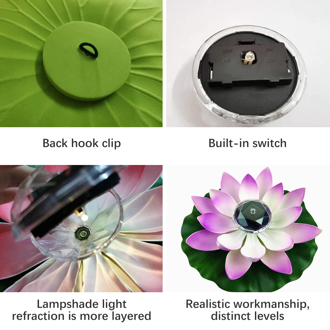 Flor de Lótus Decorativa sem Bateria Forma Lagoa Lanterna Flutuante Led Festival Outdoorwaterproof Jardim Lâmpada Iluminação Luz 13 Cheap Luzes subaquáticas