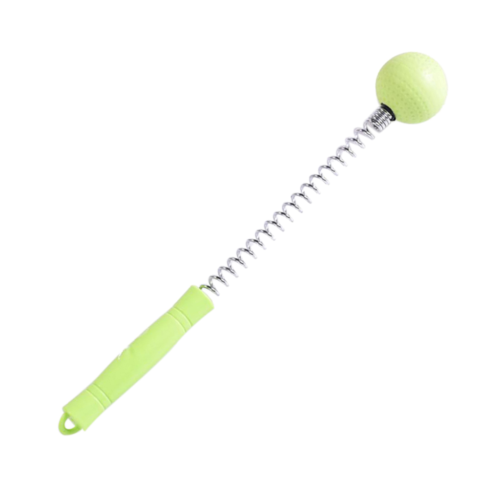 32 cm Golf Spring Massage Ball Fatigue Relief Tool Body Self Knock Hammer Handheld Green / Pink / Blue