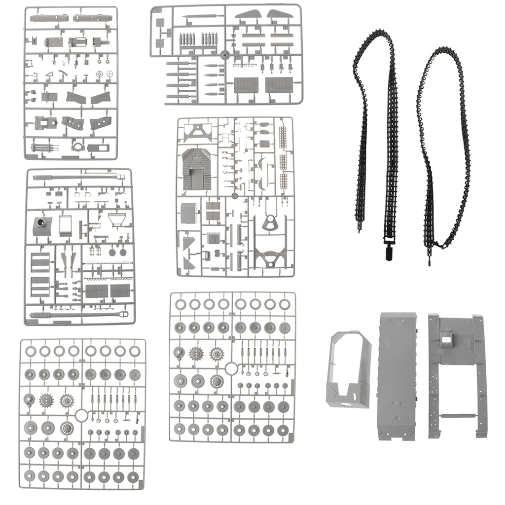 1/35 German Sturer Emil Tank Model Plastic Military Model Building Kits