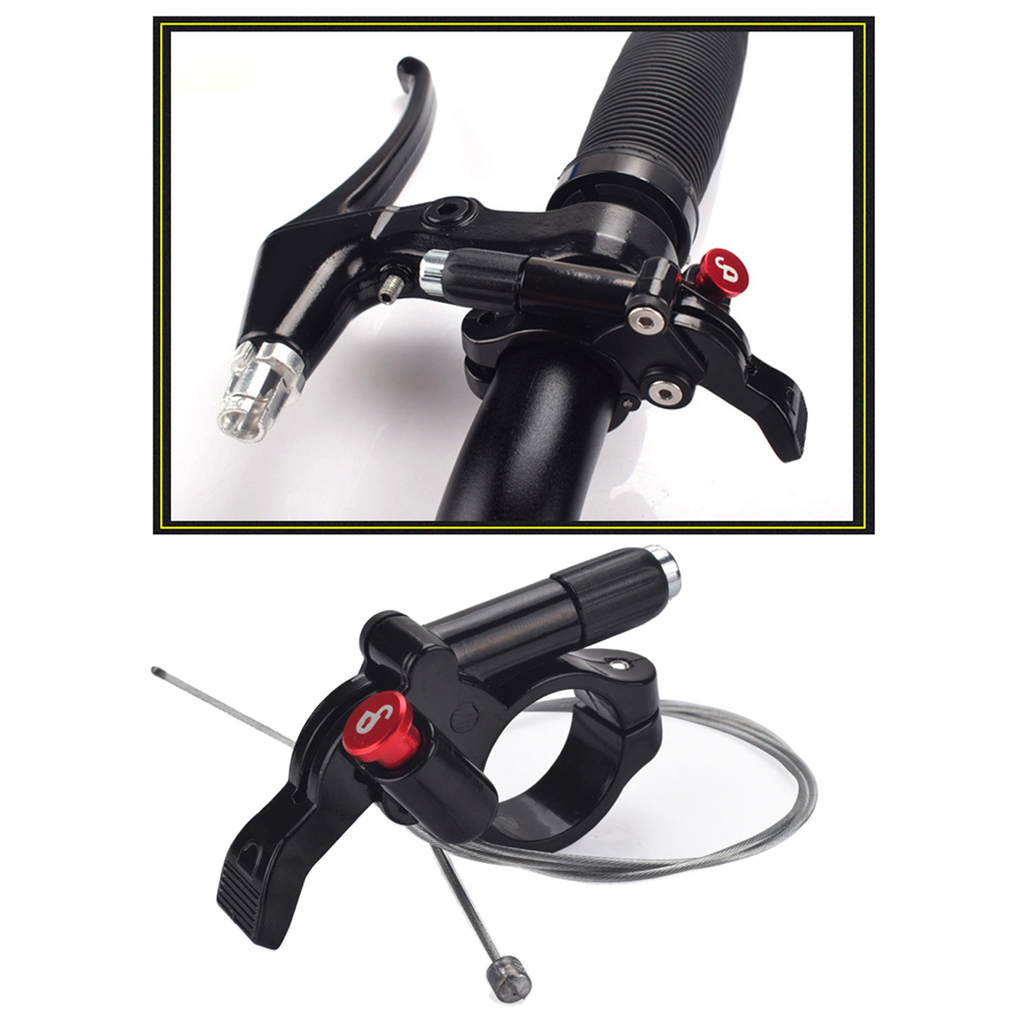 Mountain Road Bike MTB Remote Fork Lockout Lever for Front Forks with Wire