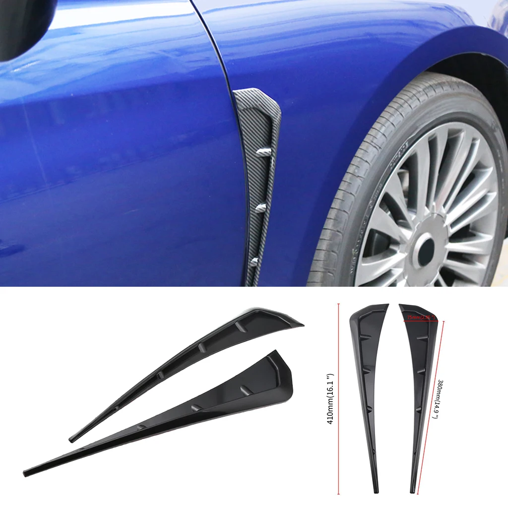 Pair Car Front  Vent Cover Casing for Honda Civic All-Model 2016-2018