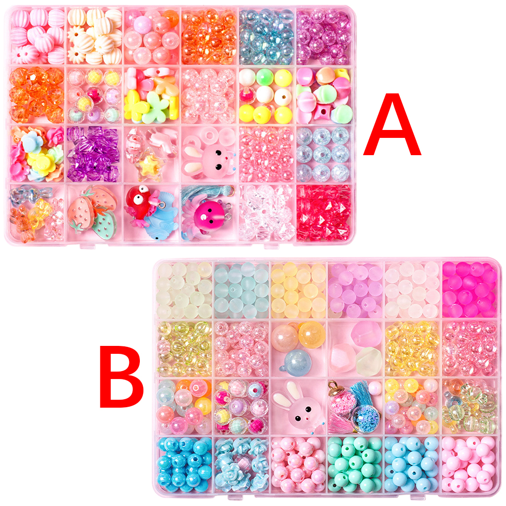 Bracelet Making Kit, Jewelry Making Beads Bracelet DIY Craft Birthday Gift Set for Kids Girls Teens Handcrafted Makings