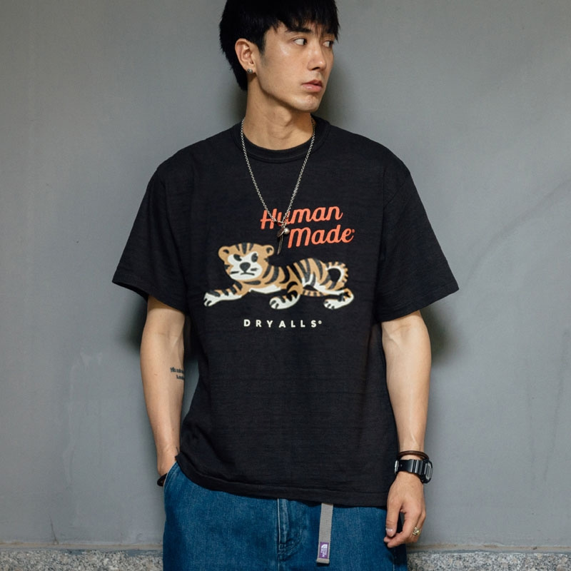 Collection Summer Human Made T Shirt Men Women Tiger Human