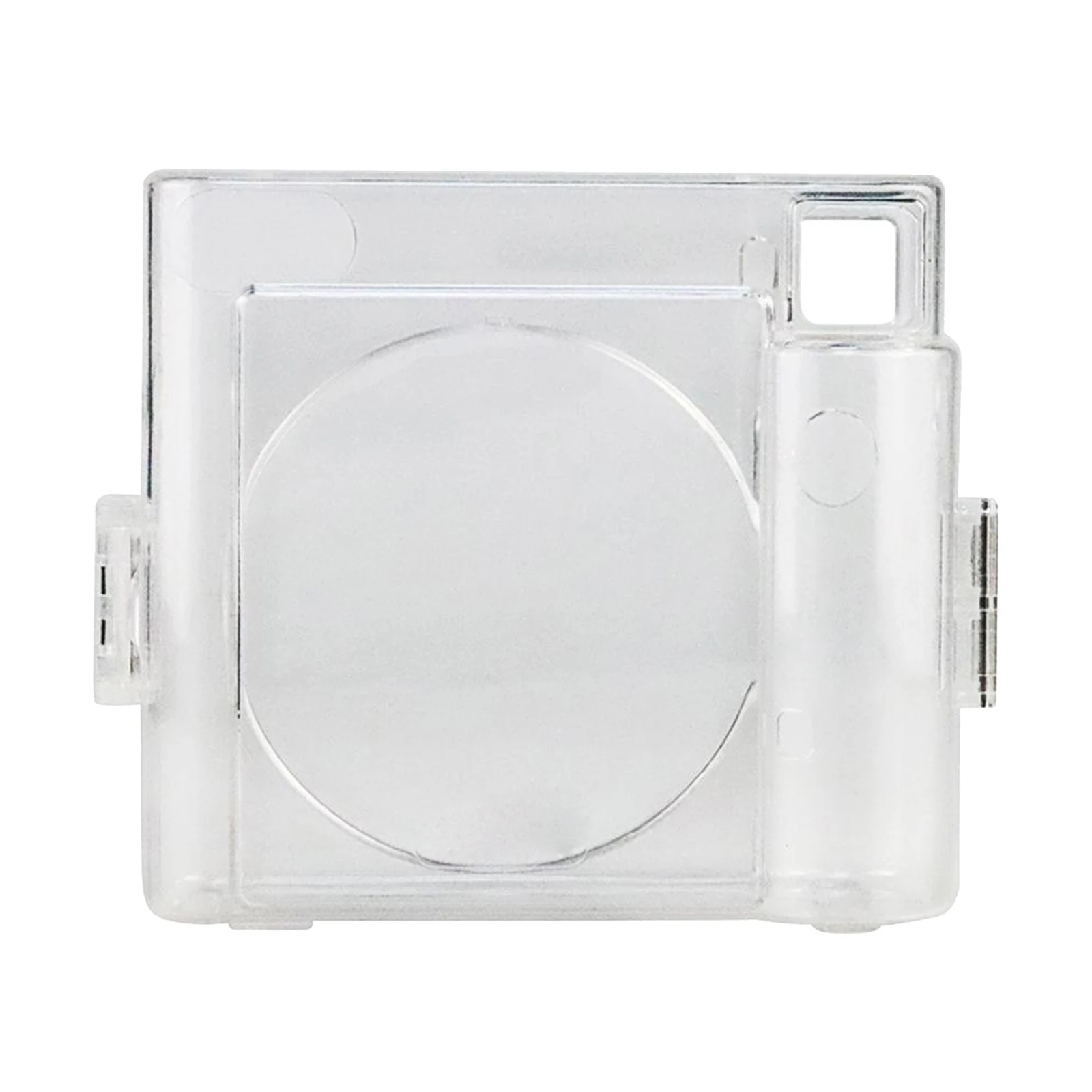 PVC Protective Case Cover Pouch with Removable Shoulder Strap Transparent for Fujifilm Instax Square SQ1 Camera