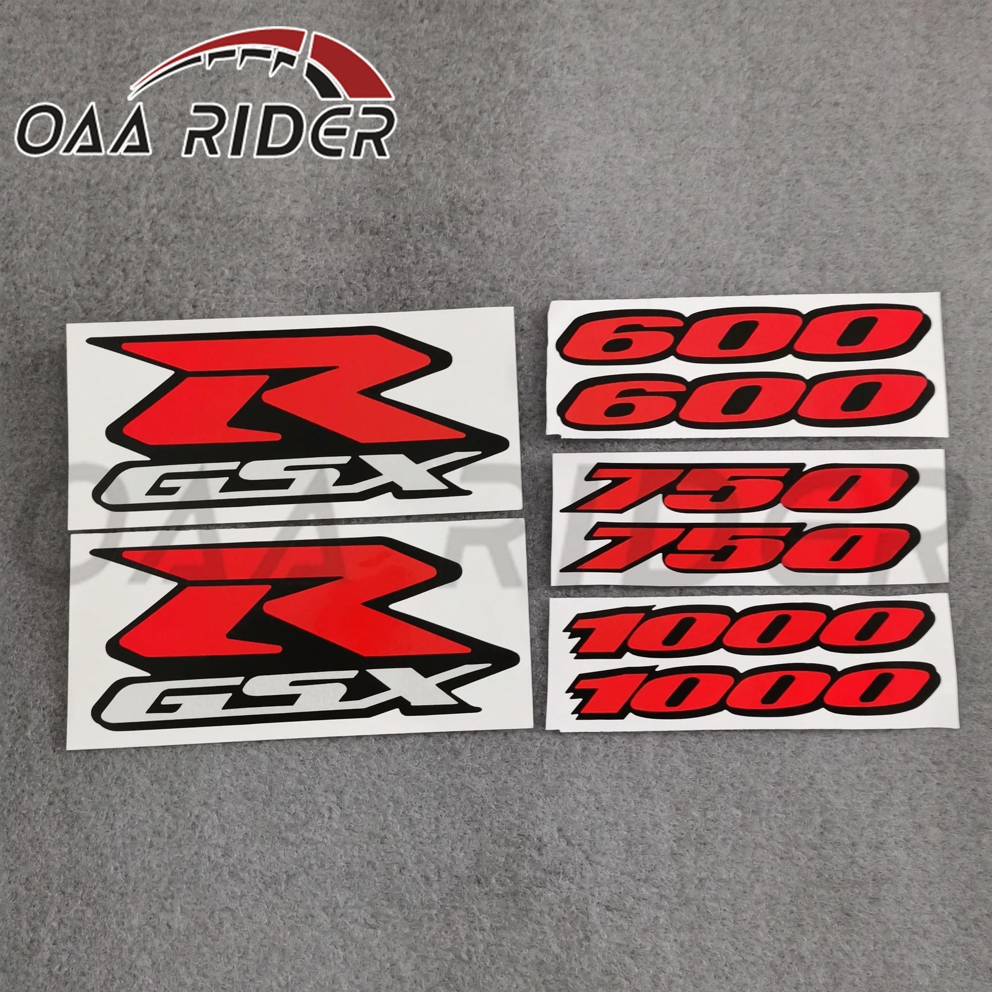 2 Chrome GSXR GSX R Fairing Decals Stickers suzuki 600 750 1000 Bike Moto GP 