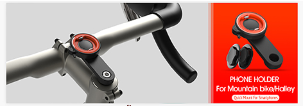Mobile Phone Holder Stickers Adapter for Bike Bicycle Motorcycles Stand Support fit sincetop Series C holders/mounts