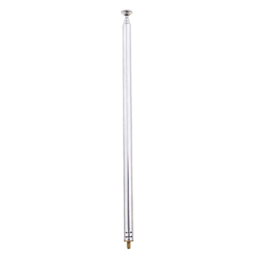 Replacement 973mm 7 Sections Telescopic Antenna Aerial for Radio TV