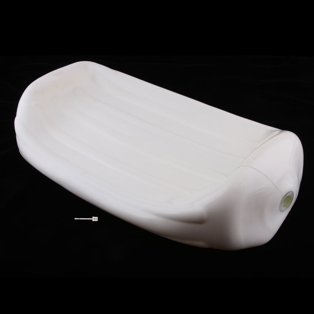 Inflatable Marine Fender 20.1x7.9'' Boat Buffer Barrier White / Yellow / Red