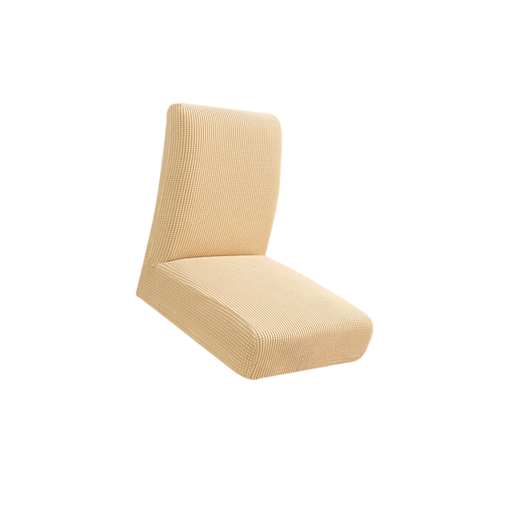 Soft Spandex Fit Stretch Short Dining Room Covers, Banquet Chair Seat Protector