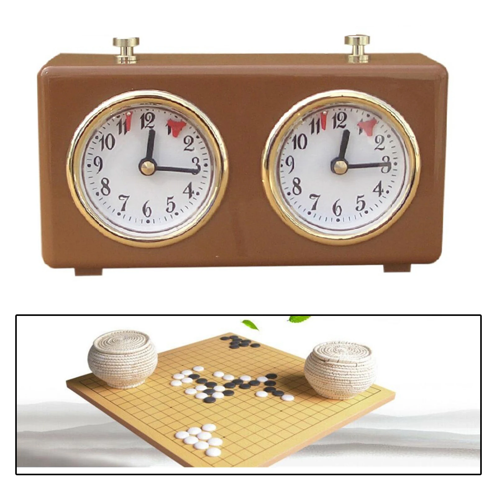 Retro Analog Chess Clock Game Timer Portable International Chess Clock Timer
