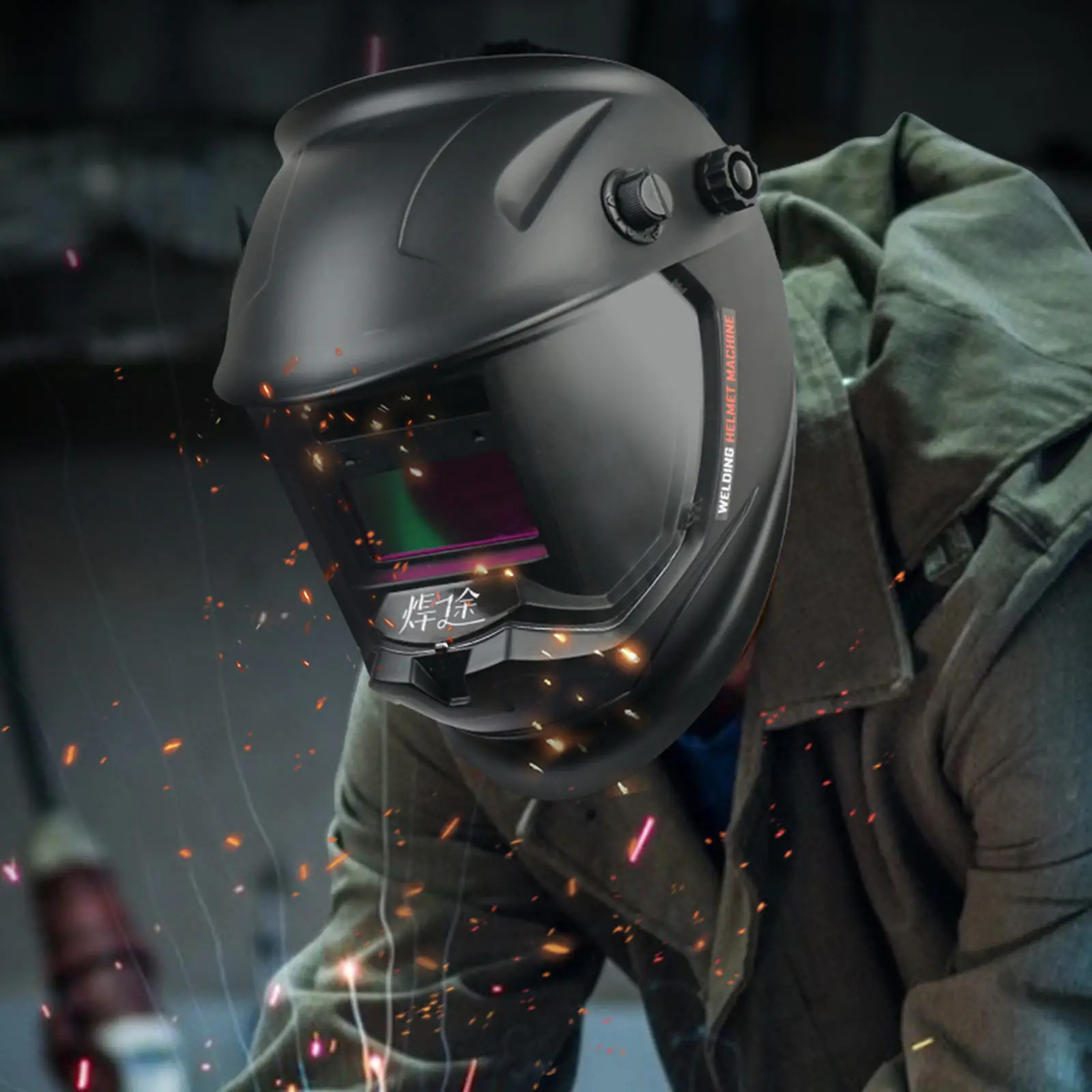 Electric Welding Helmet Shade 9-13 Mask for MIG MMA Solar Auto Darkening Professional s