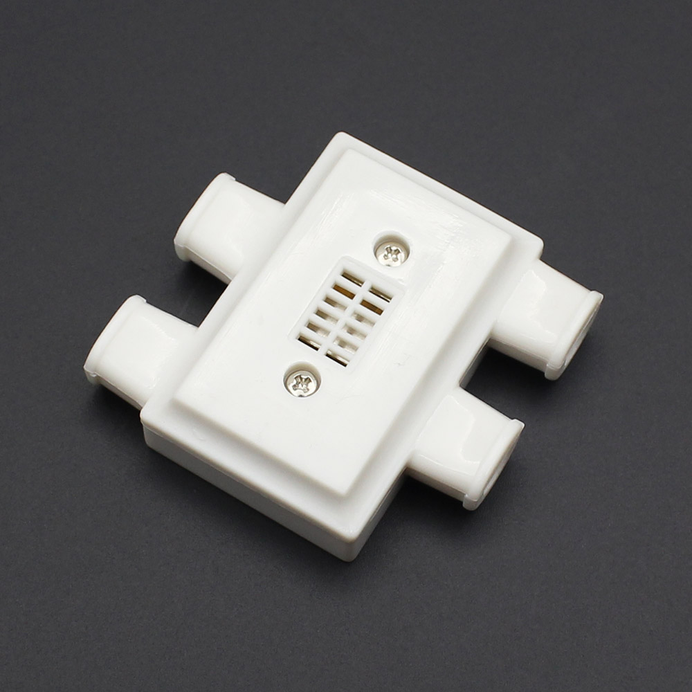 Tooyful Portable Durable 4 Notes Pitch Pipe Box E/A/D/G Tuner for Violin Practicing Accessory White