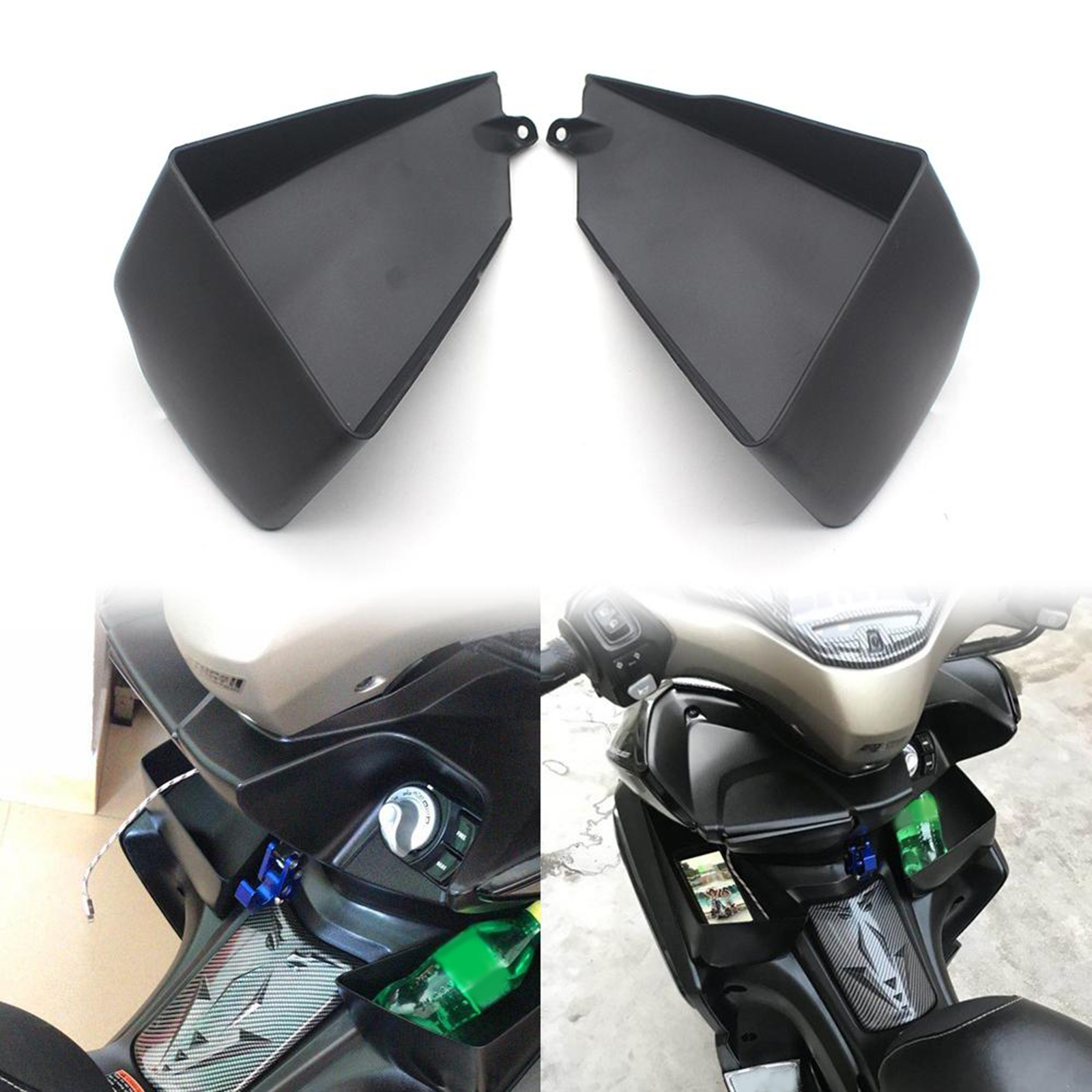 2pcs Motorcycle Storage Box Holder Organizer for YAMAHA NVX AEROX155 GDR155