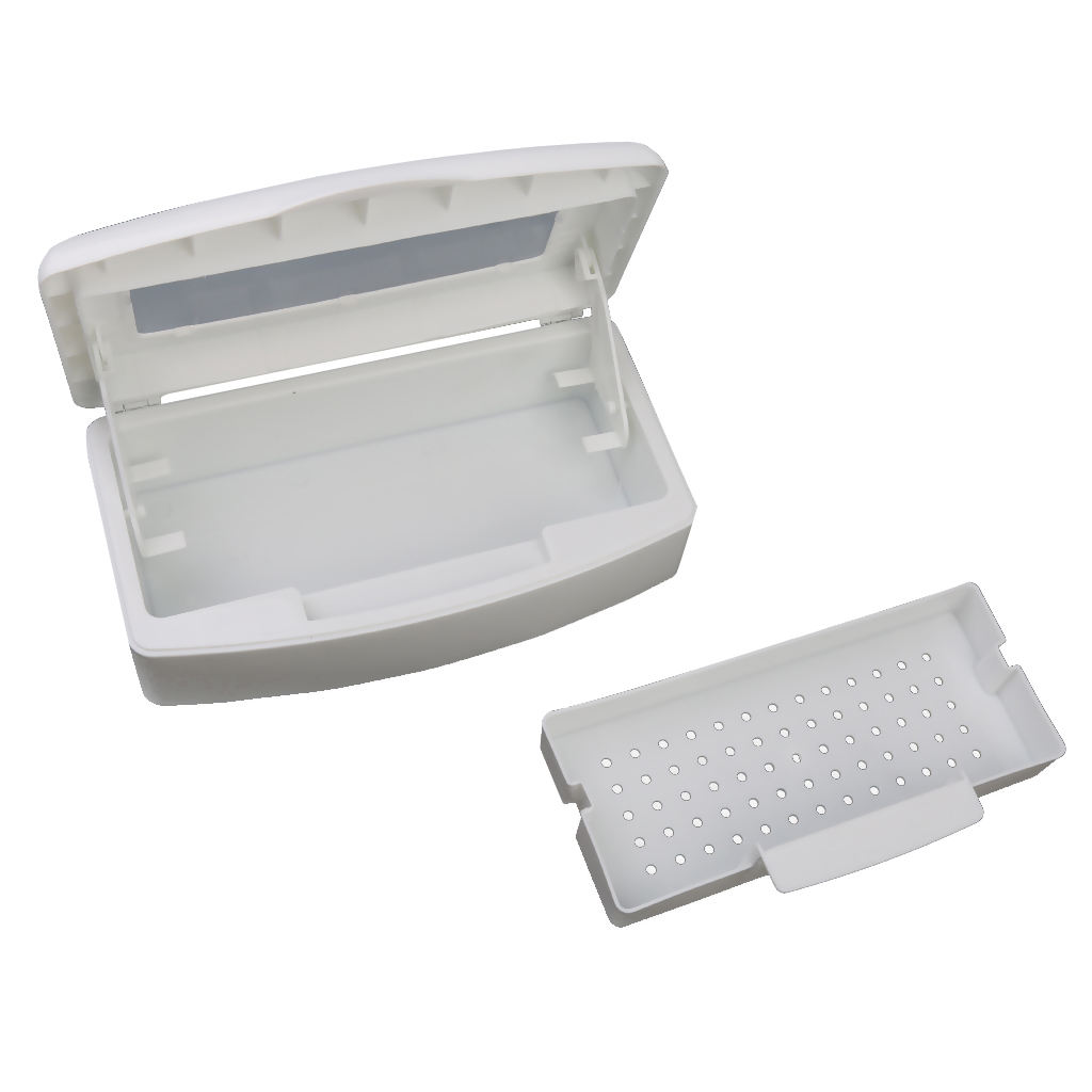  Pro Nail Sterilizer Tray Disinfection Pedicure Manicure Sterilizing Box CaseImplement Salon Beauty Tool