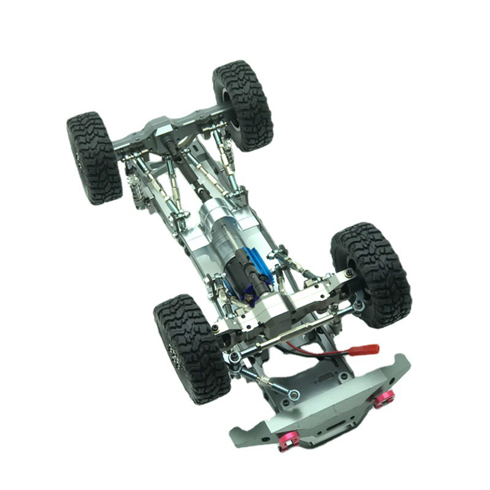 Steel Metal Frame Kit For WPL C14 C24 1:16 Semi-Pickup Truck with 4 Wheels