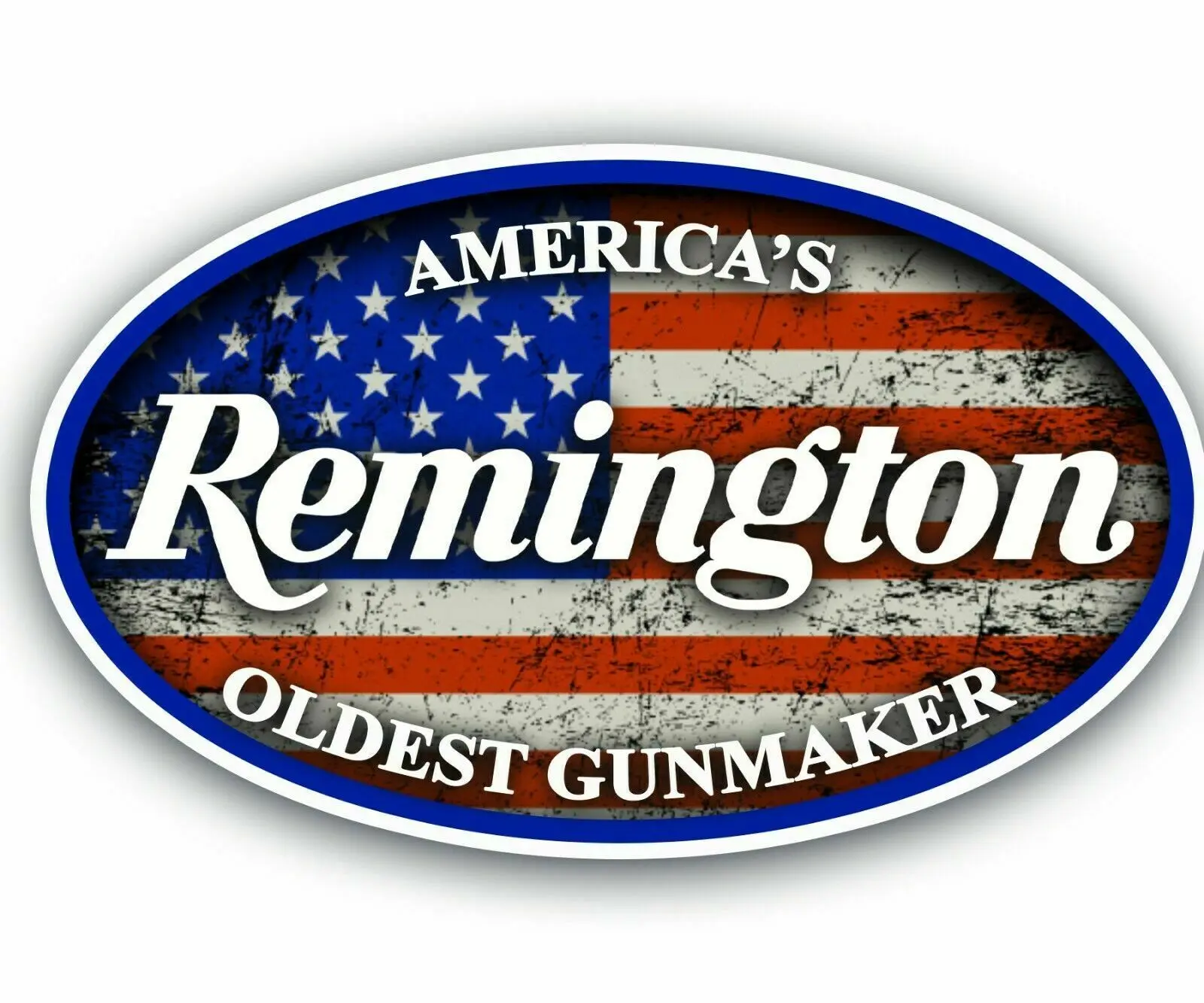 REMINGTON Gun Logo Vinyl Sticker Decal US Flag Auto for Bumper Bodywork Cover Scratches Decal Accessories Creative Refit Sticker custom bumper stickers