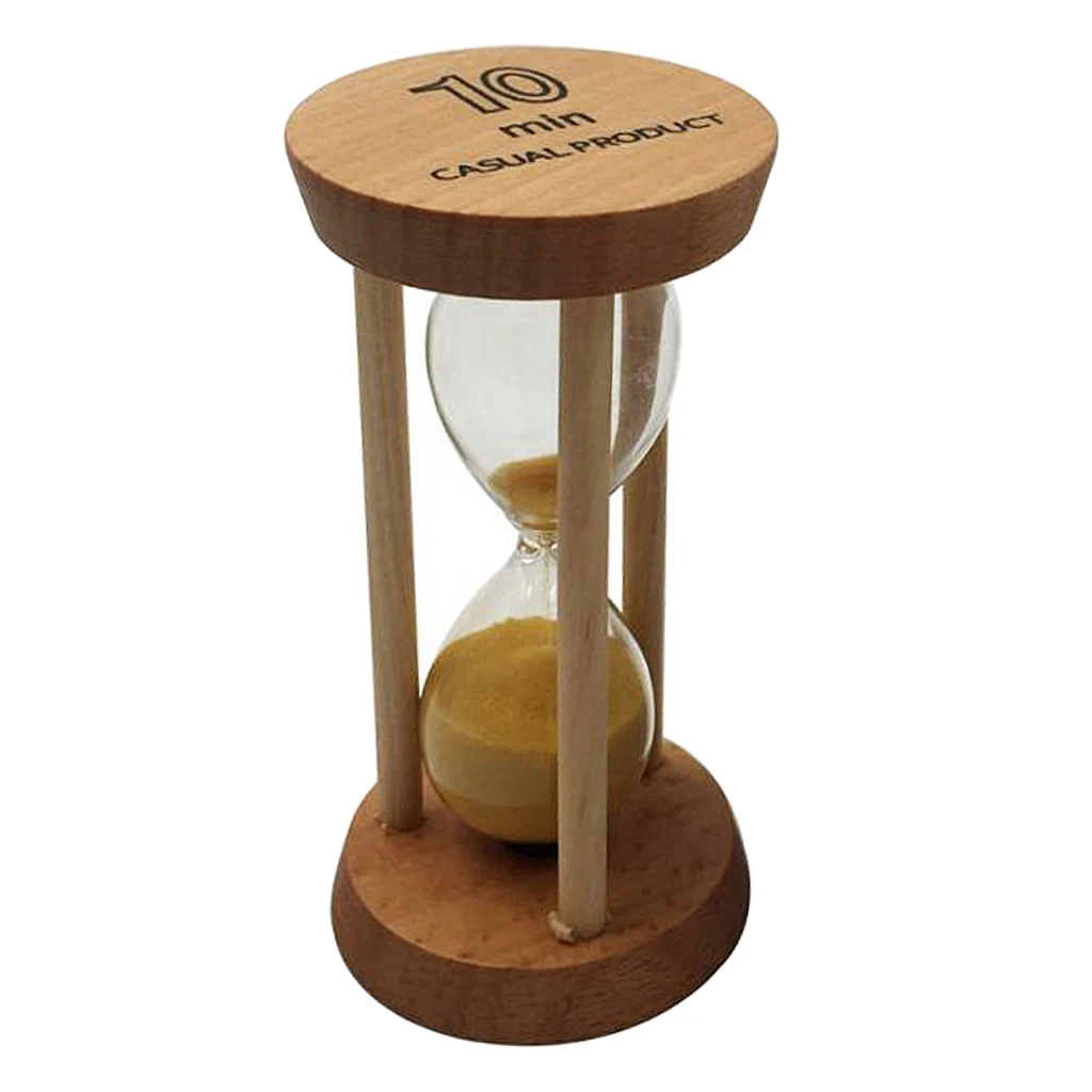 MagiDeal 10 minute Magnetic Sand Hourglass Sandglass Sand Timer Clock home Decor Gift