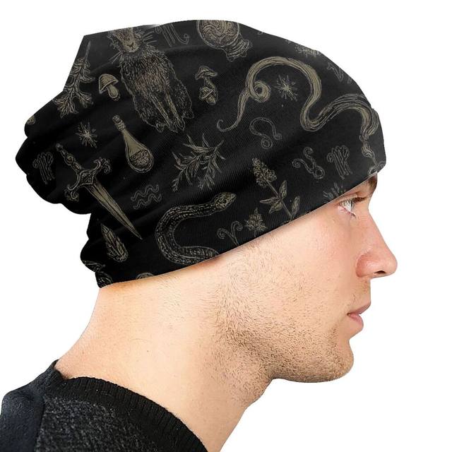 RIEJU Skullies Mützen - Dünne Haube, Verstellbar, Für Herren Und Damen