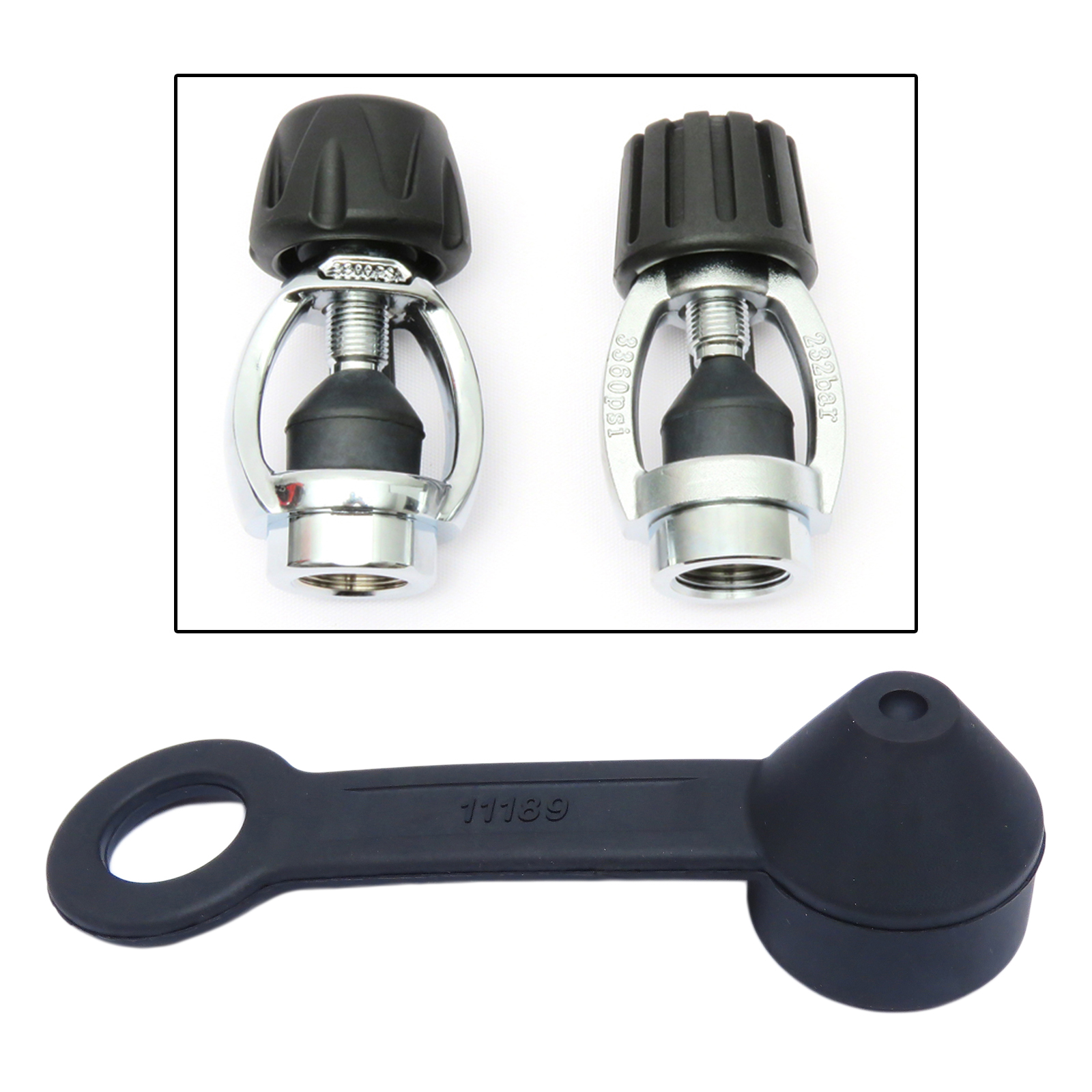 Scuba Diving YOKE Dust  Cover Plug For First Stage Regulator