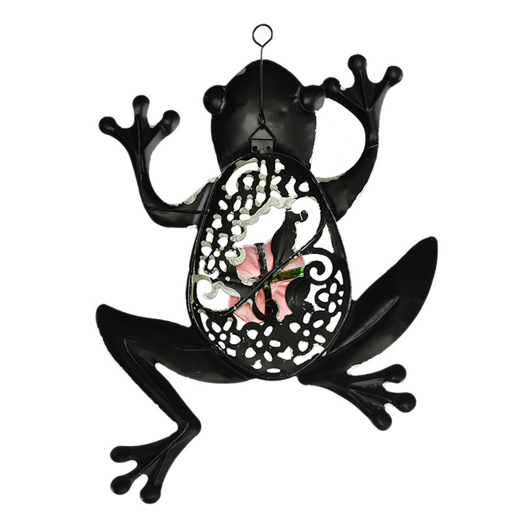 Frog Wall Hanging 3D Tree Sculpture Yard Indoor Home Bedroom Decoration Wall Sculpture Fence Frogs