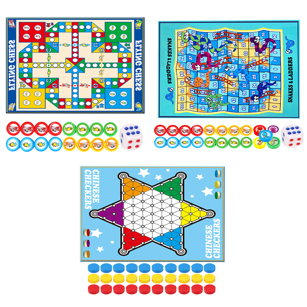 Traditional Giant Ludo Snakes Game Outdoor Educational Toys Birthday Gift